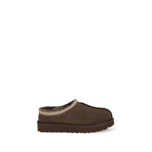 Brown Leather Mules