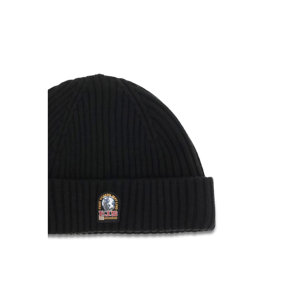 Black Wool Oves Aries Beanie