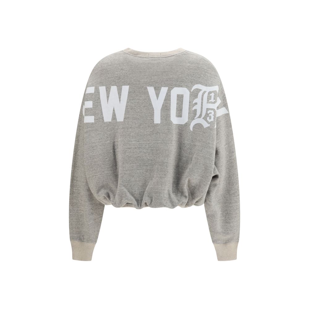 Gray Cotton Sweatshirt