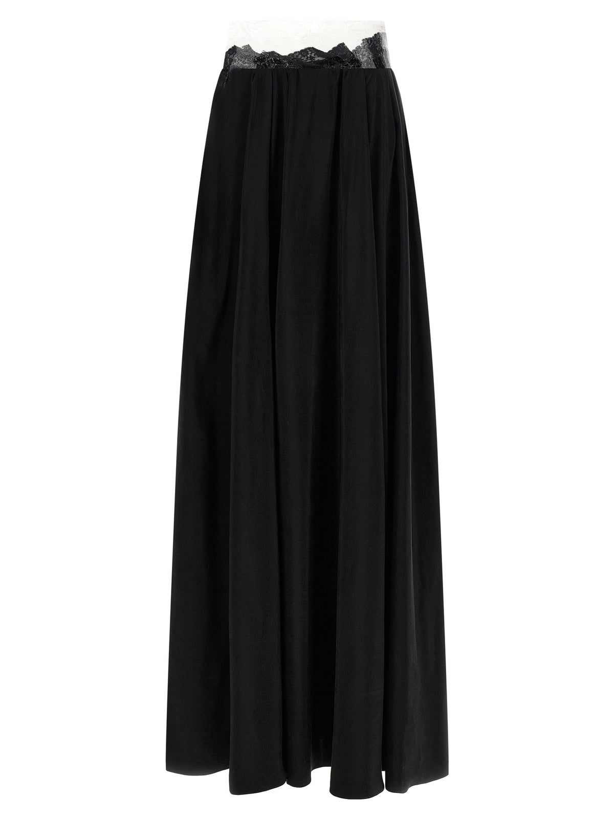 Black Copper Mini Skirt