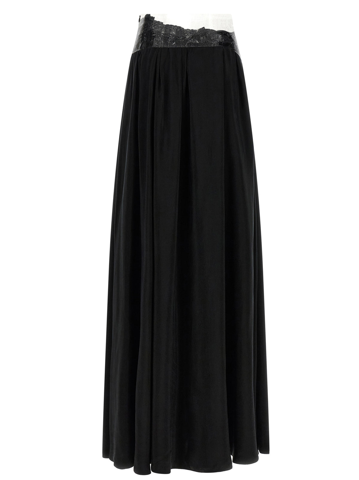 Black Copper Mini Skirt