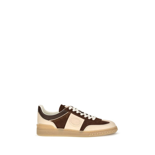 Brown Calf Leather Bos Taurus Low Top Sneakers