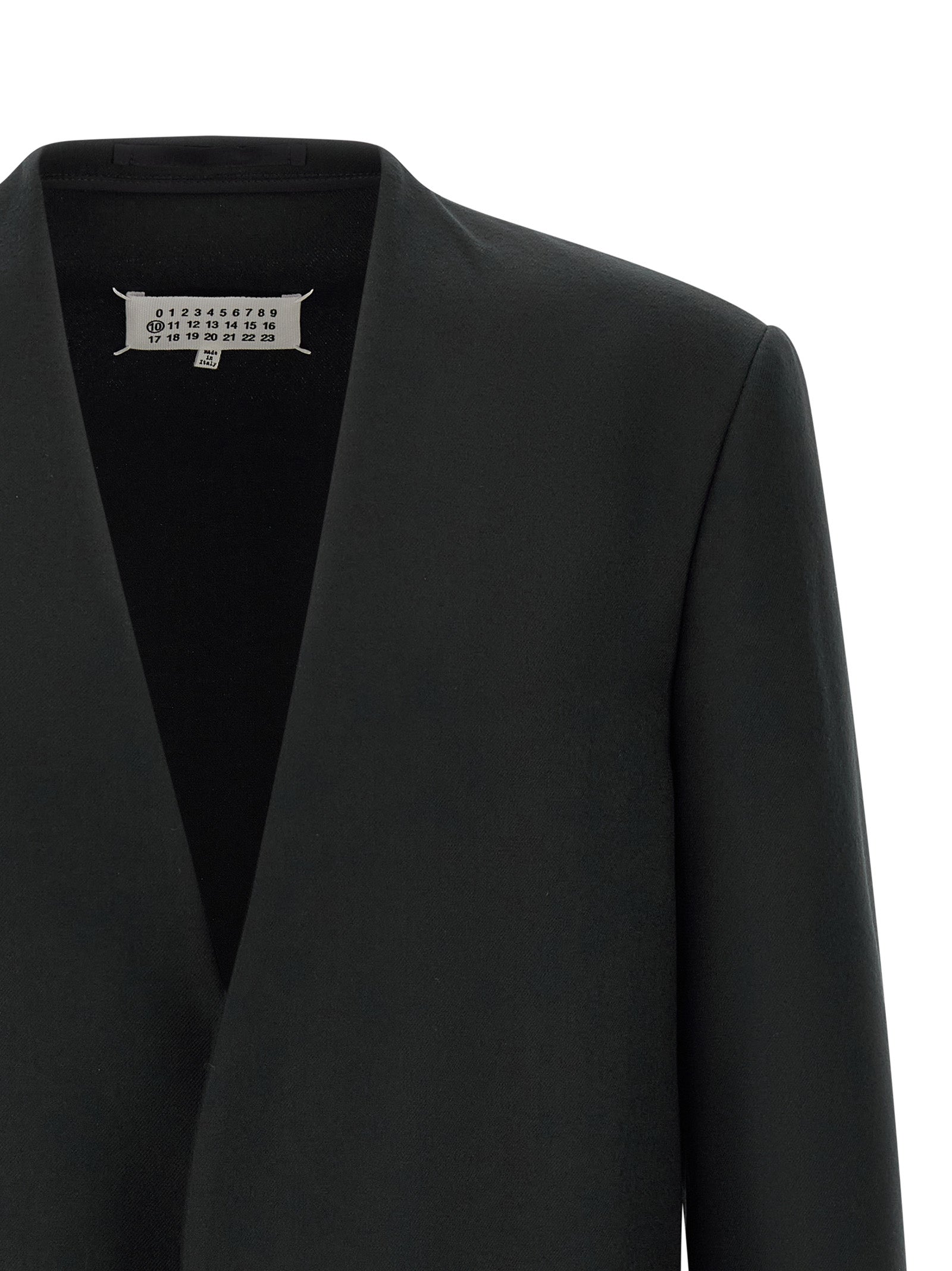 Black Virgin Wool Blazer