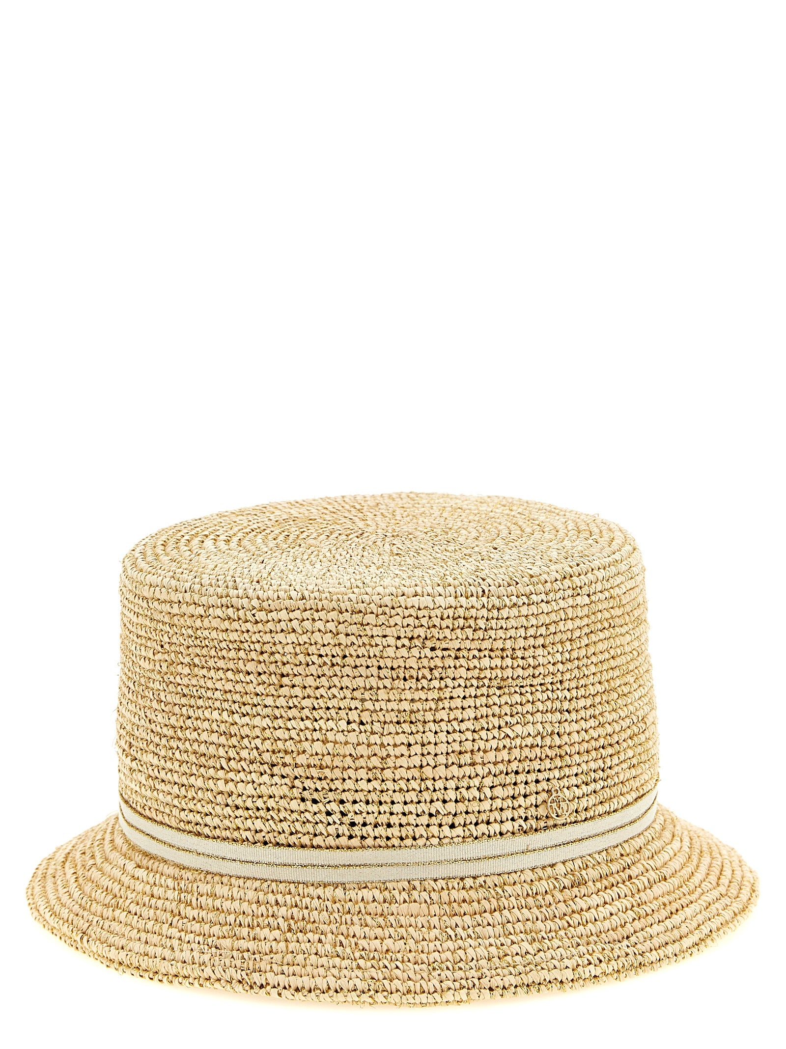 Beige Fabric Sunhat