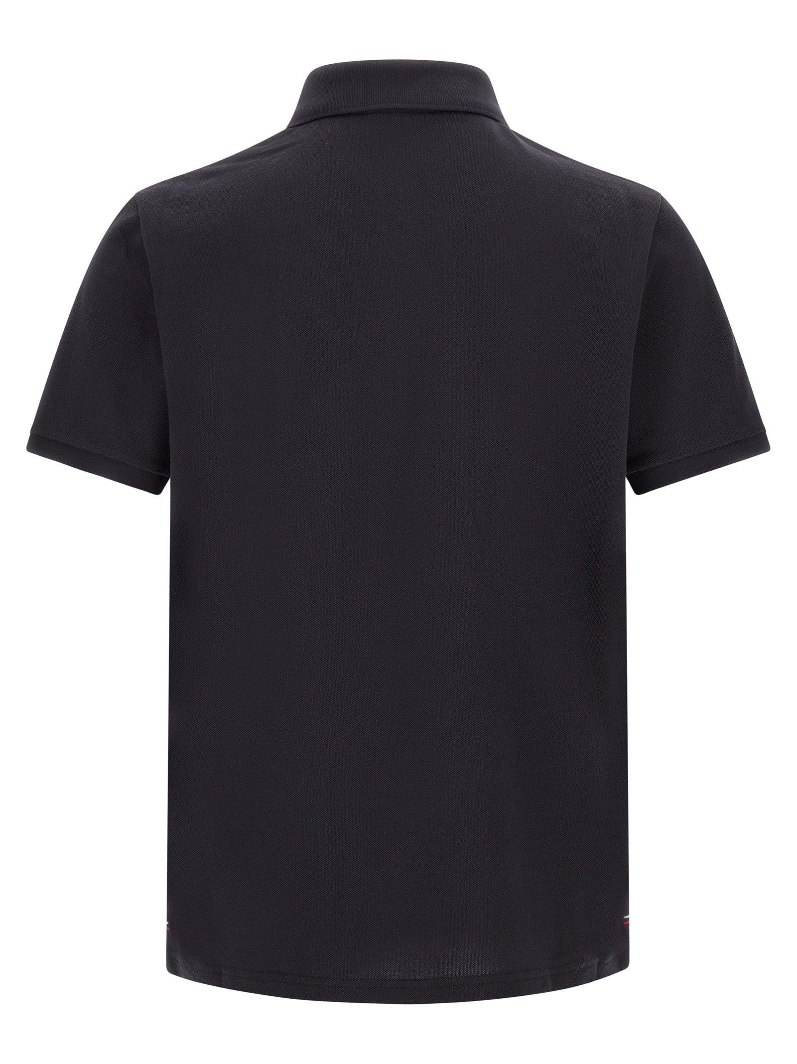 Blue Cotton Polo Shirt