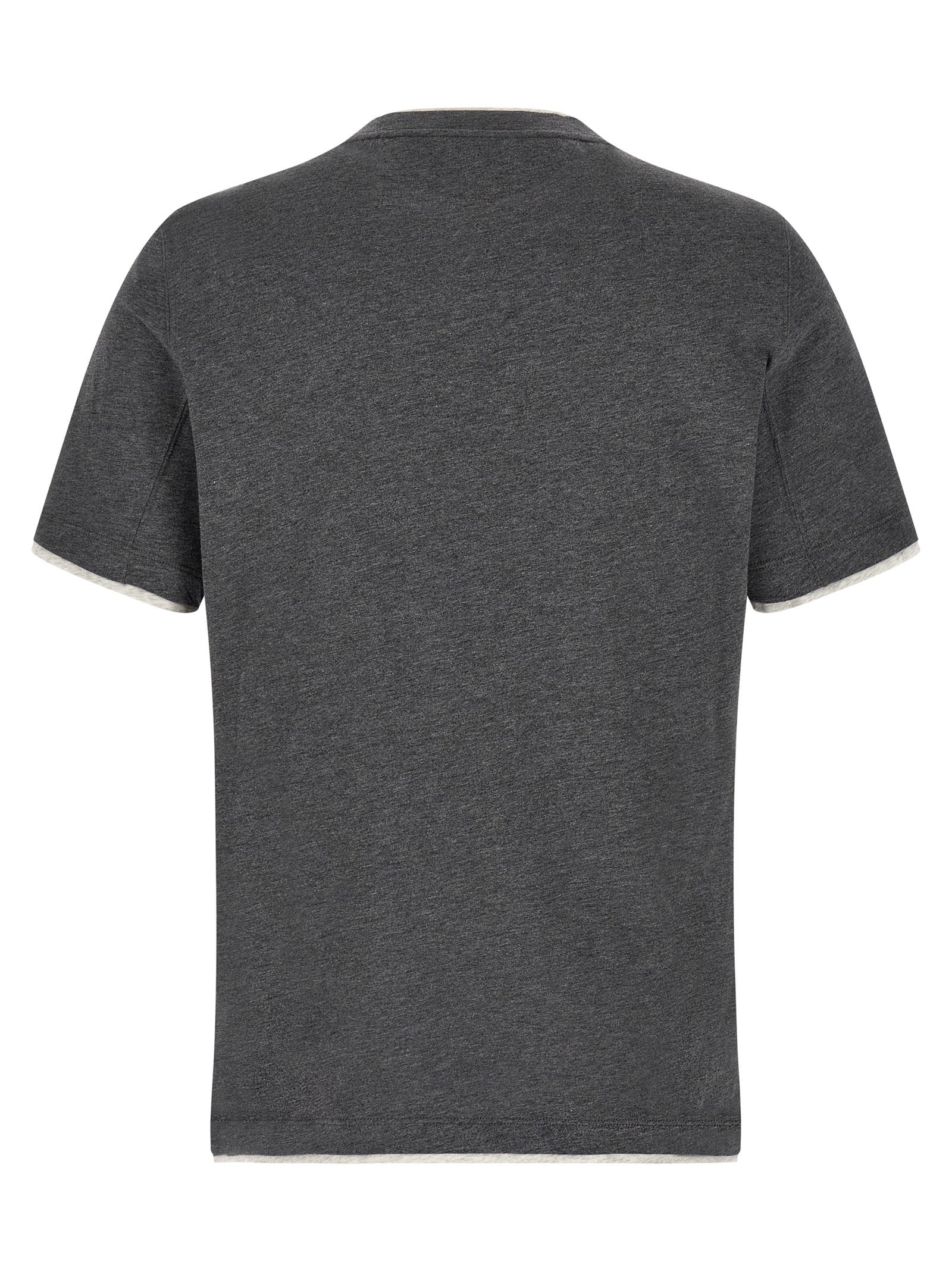 Gray Cotton T-Shirt