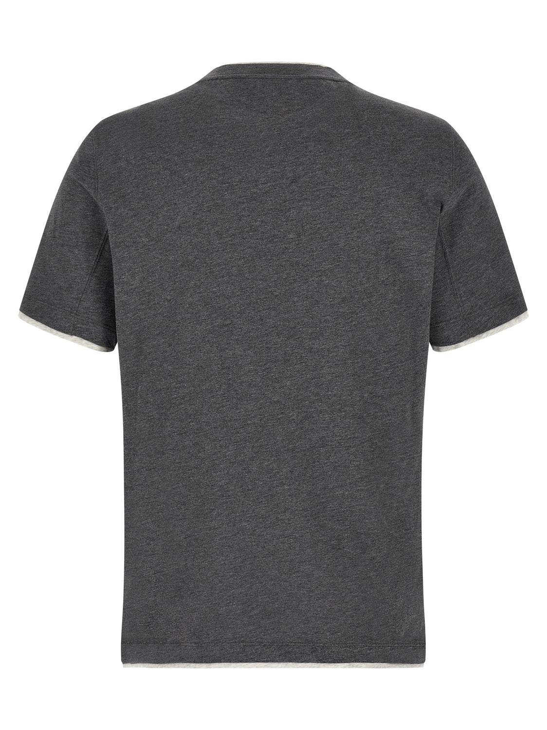 Gray Cotton T-Shirt