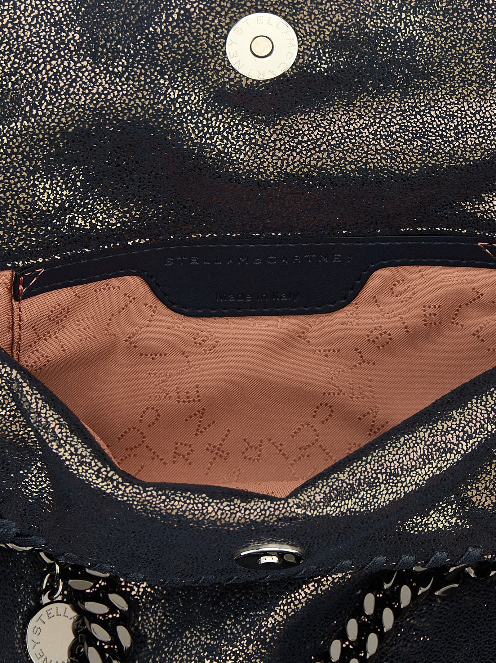 Blue Polyester Handbag