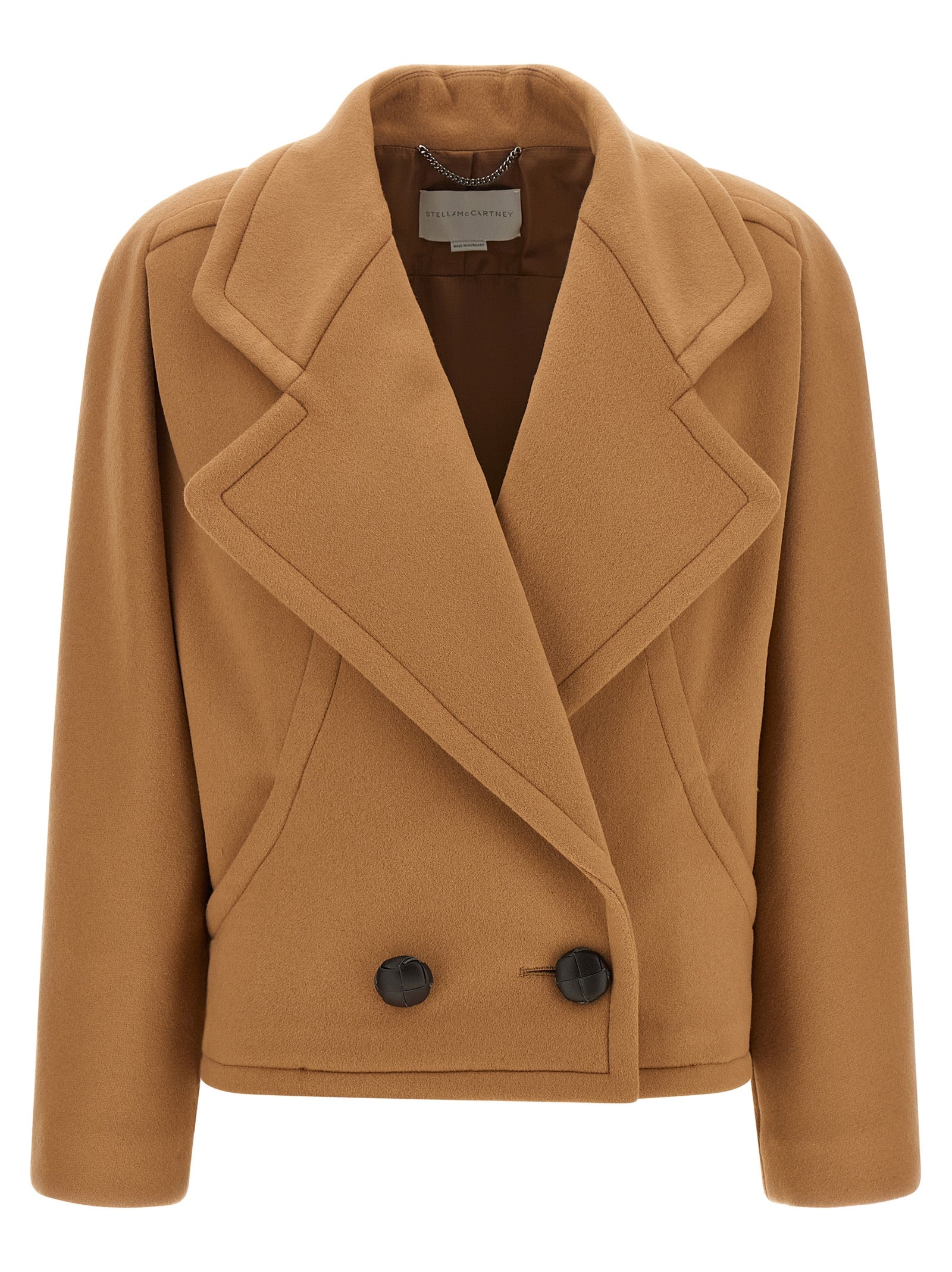 Beige Wool Coat