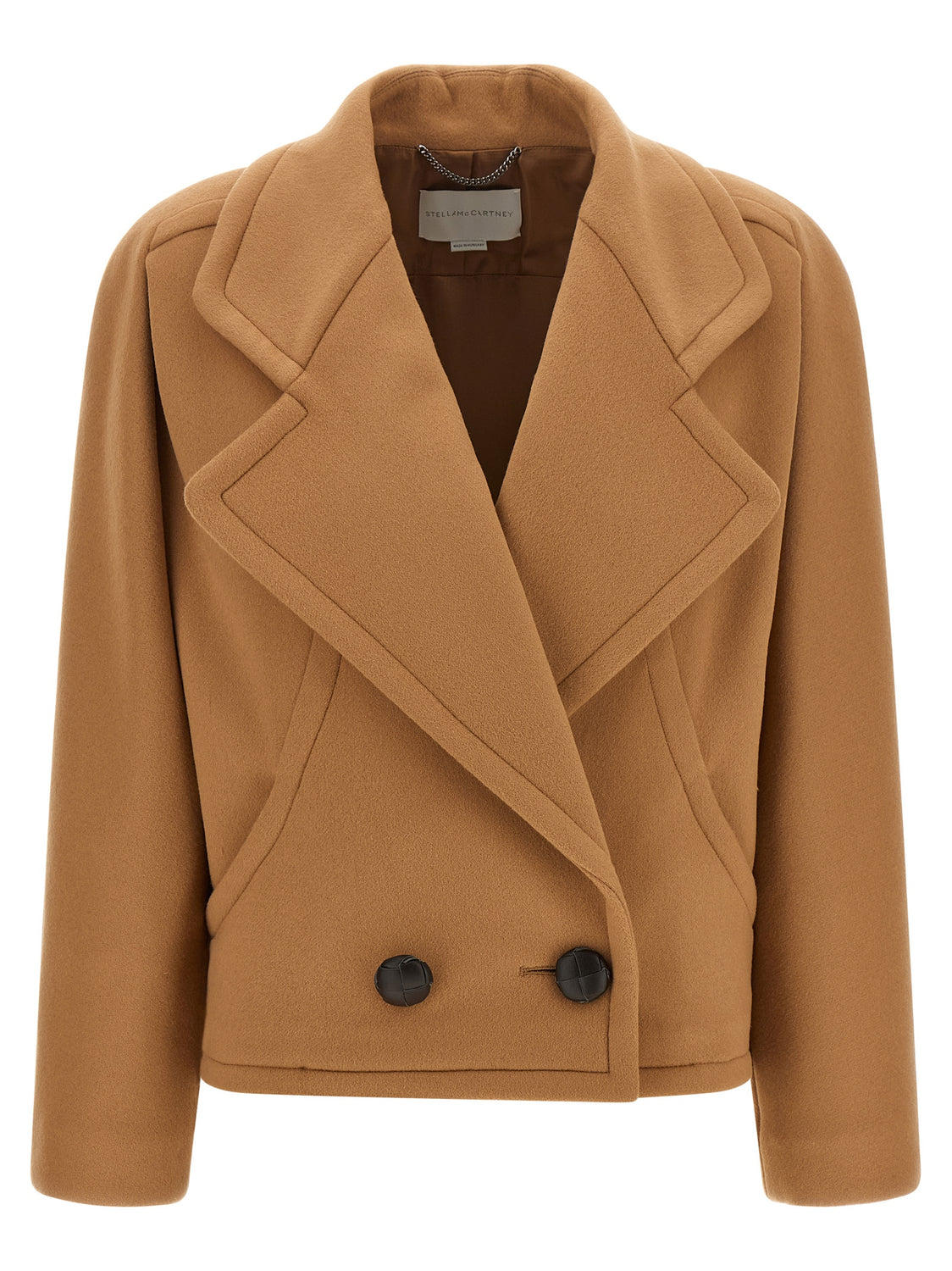 Beige Wool Coat