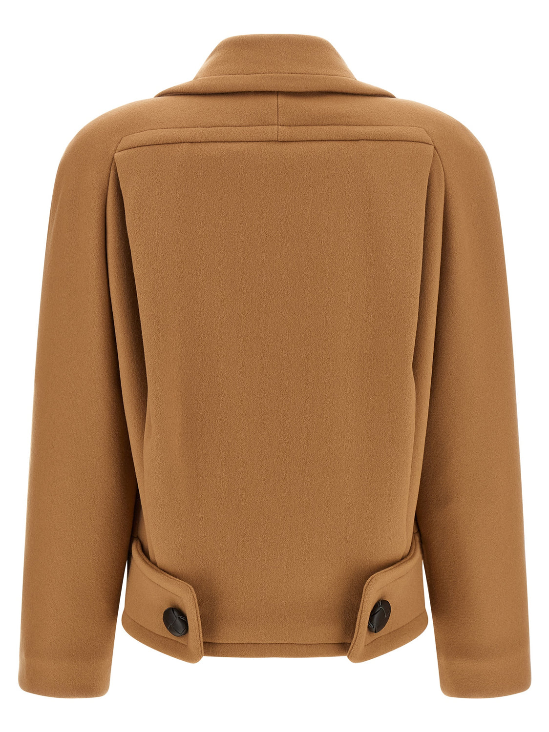 Beige Wool Coat