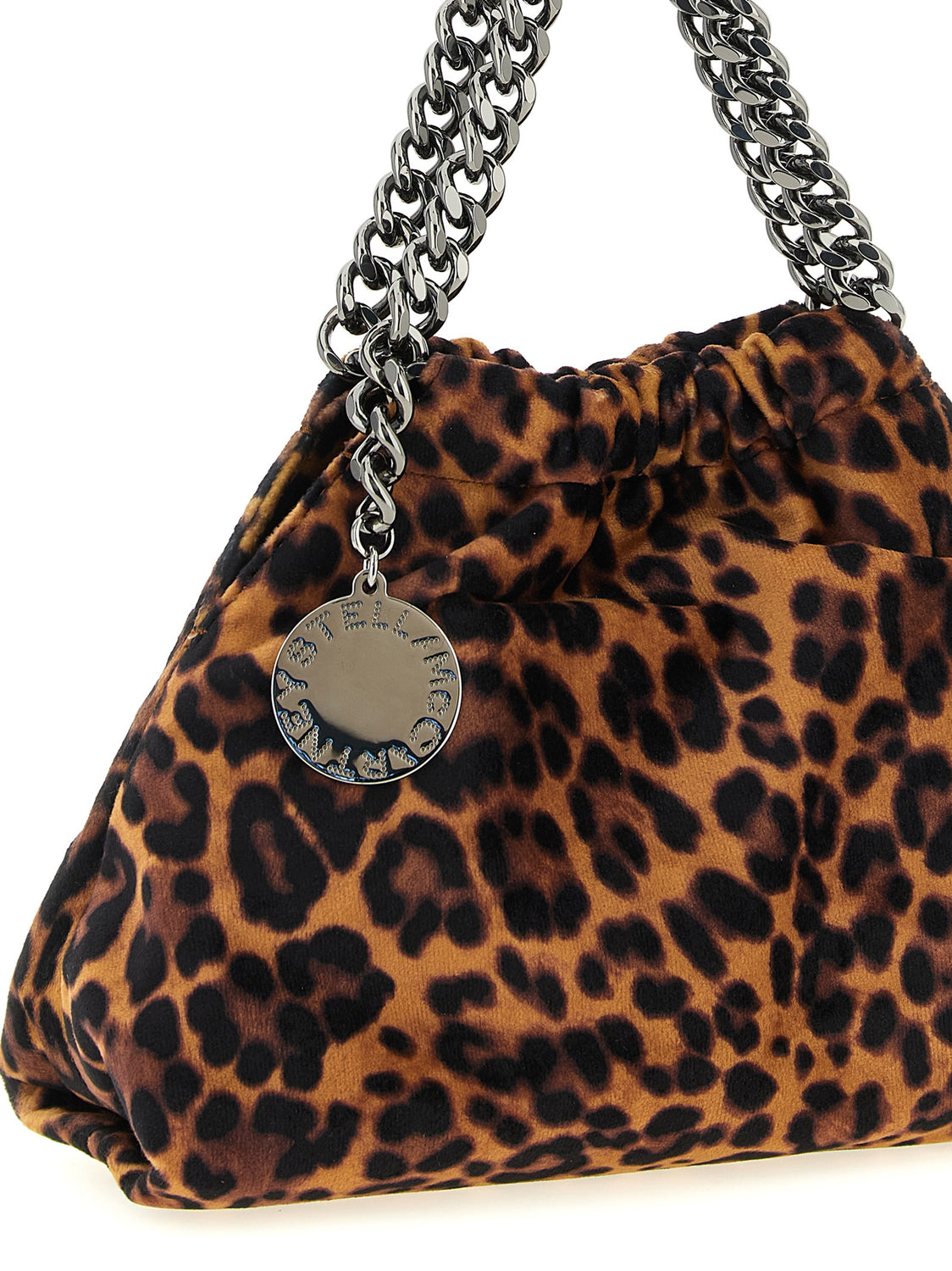 Brown Polyester Handbag