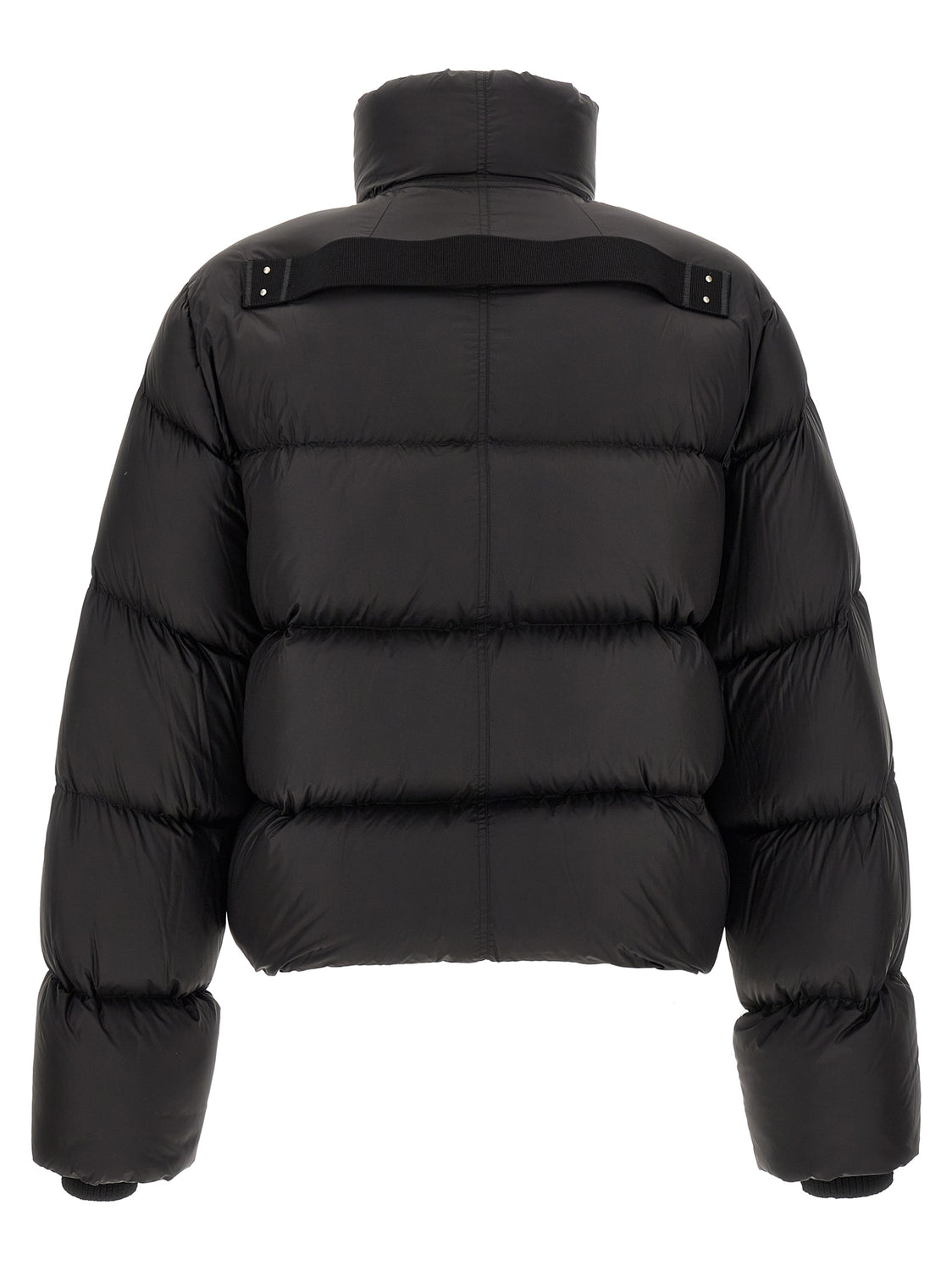 Black Nylon Full-Length Jacket