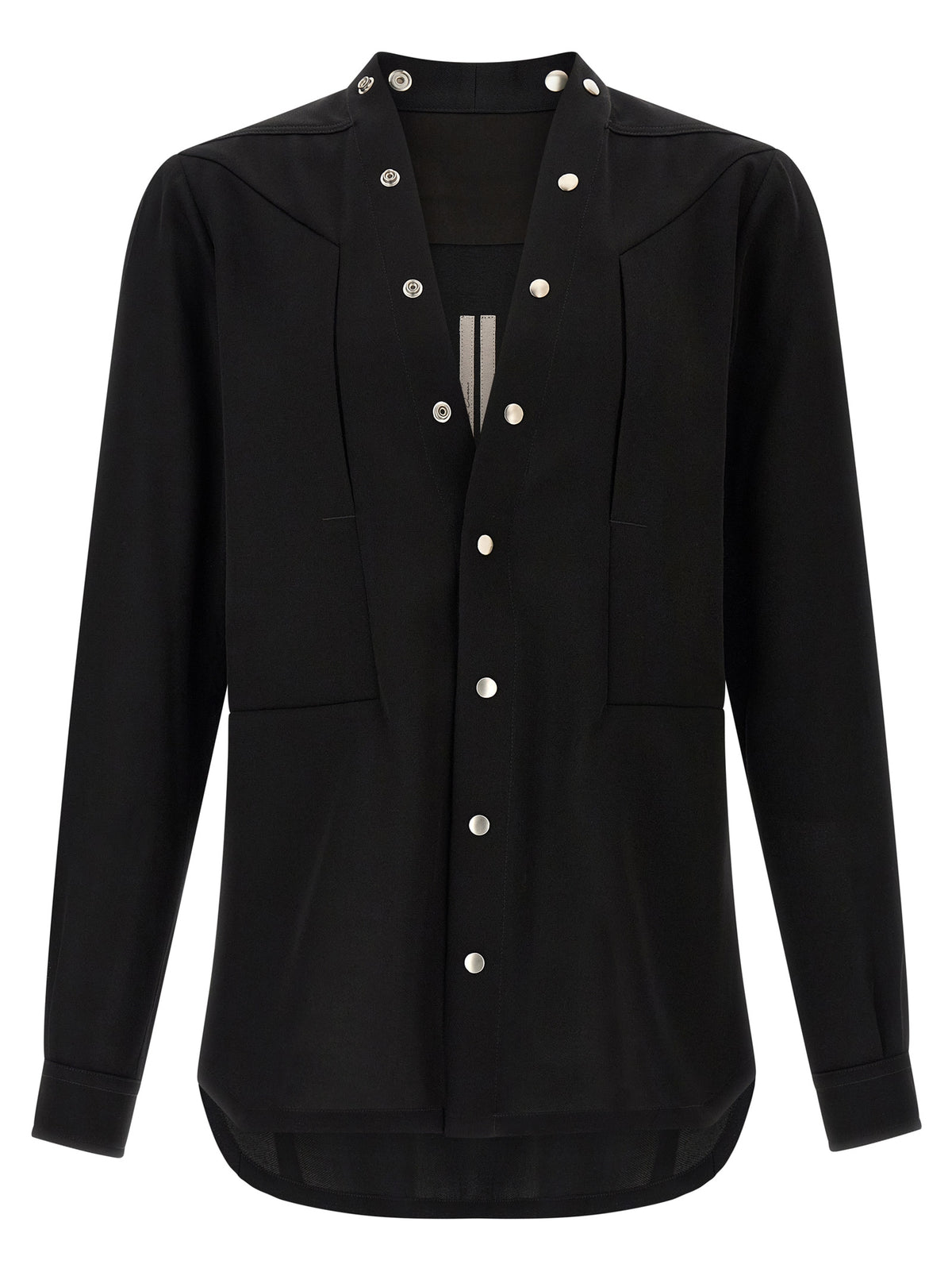 Black Cotton Blouse