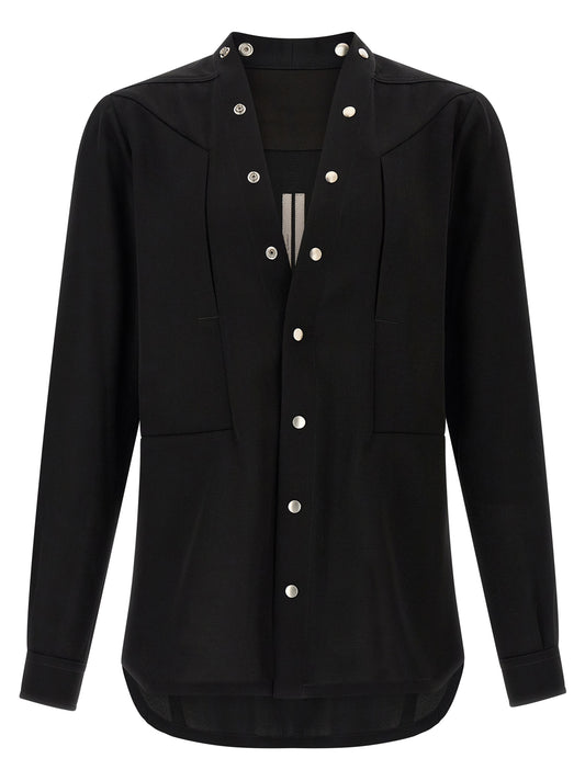 Black Cotton Blouse