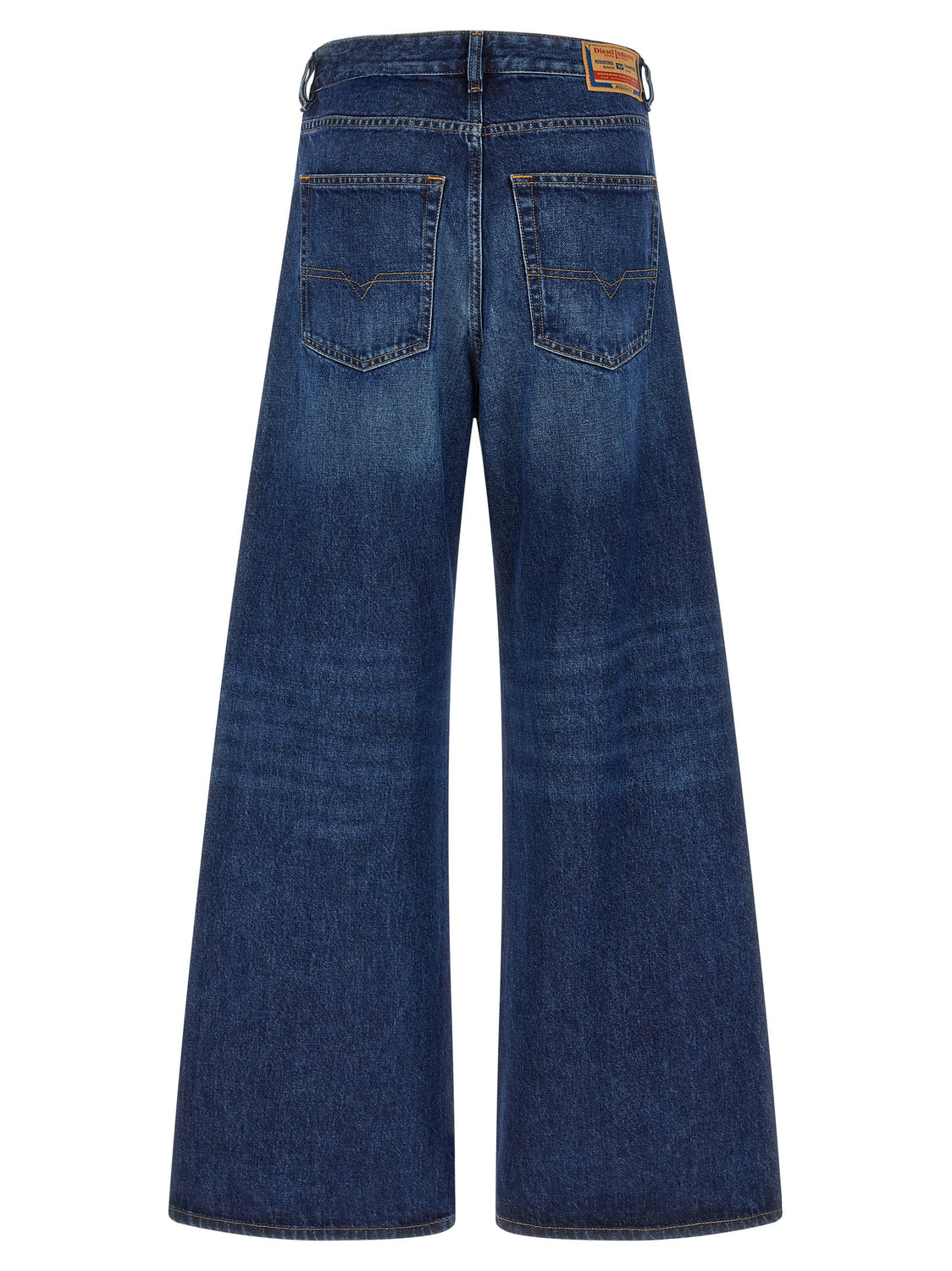 Blue Cotton Jeans Denim