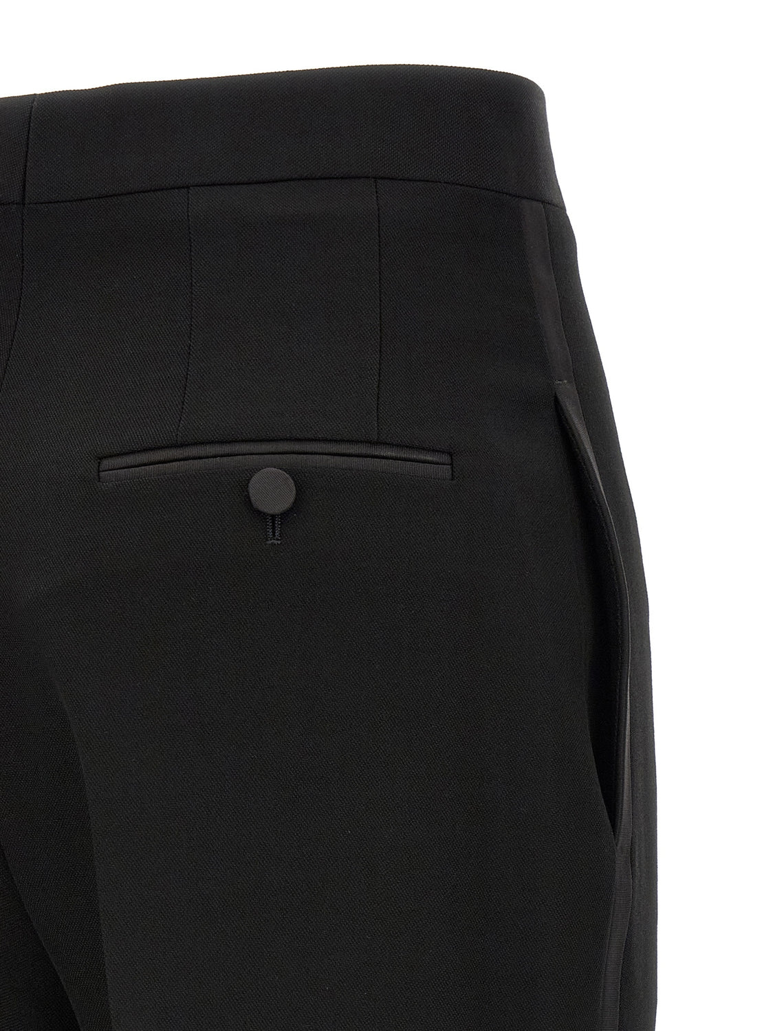 Black Wool Dress Pants