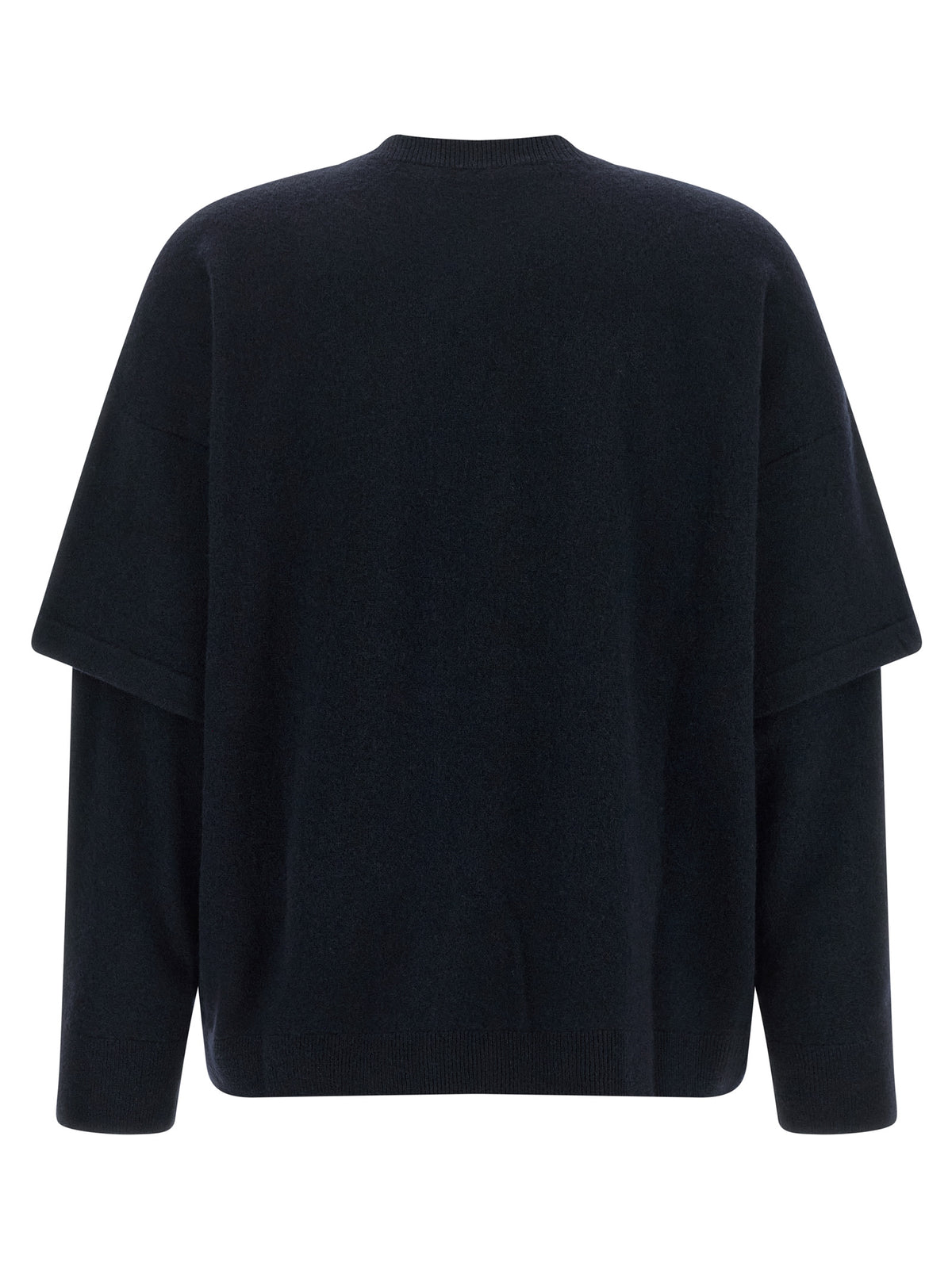 Blue Merino Wool Cardigan