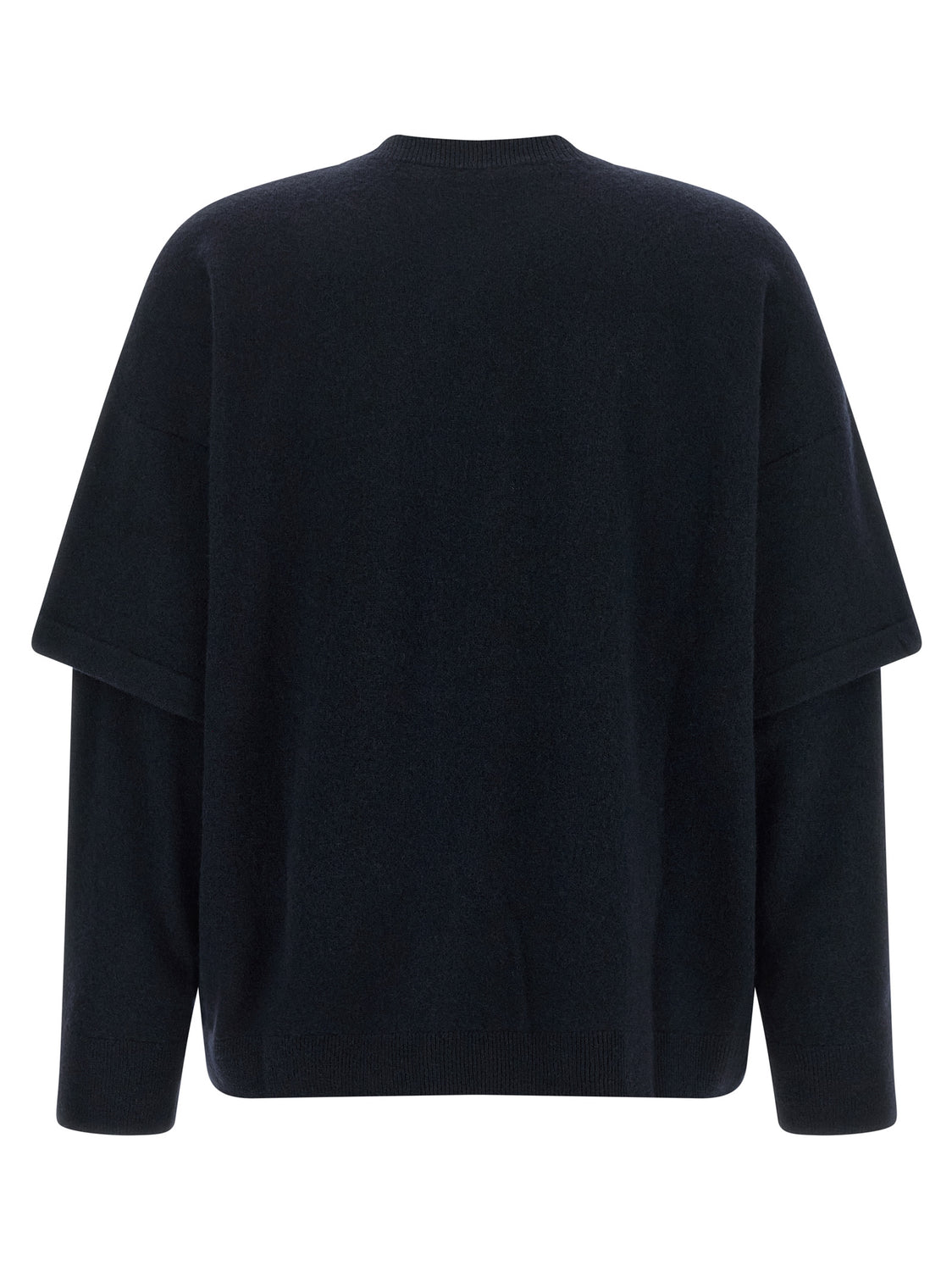 Blue Merino Wool Cardigan