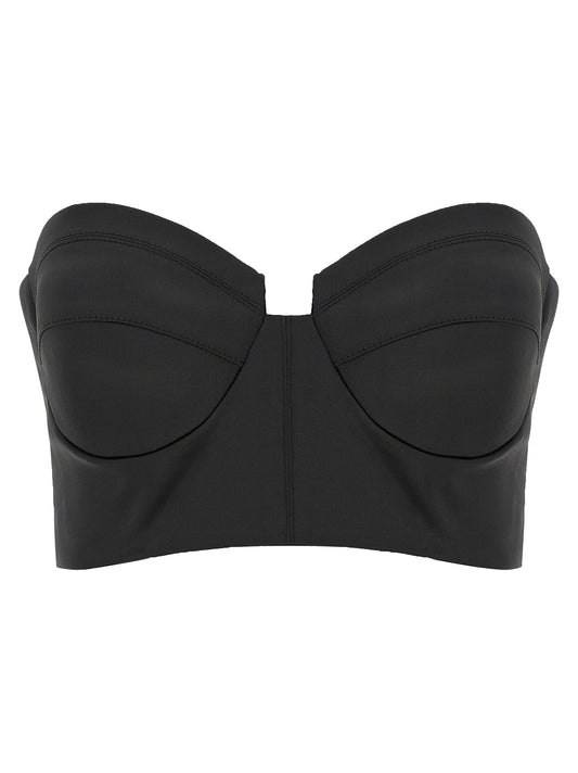 Black Polyester Tank Tops