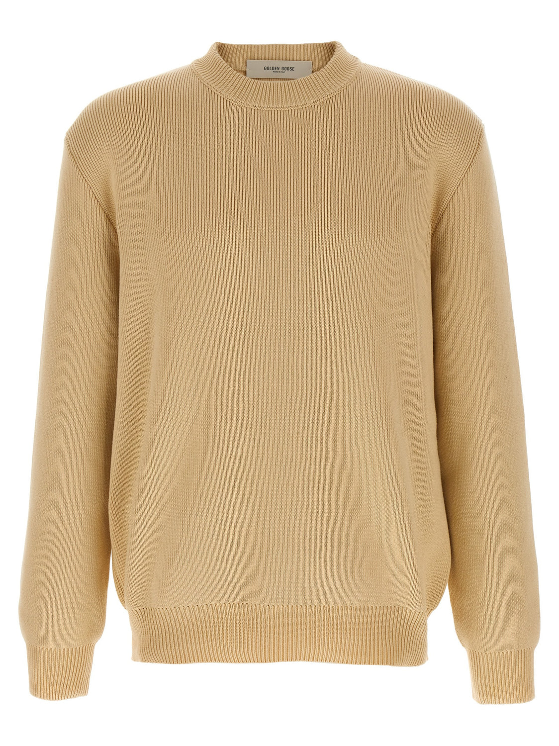 Beige Cotton Cardigan