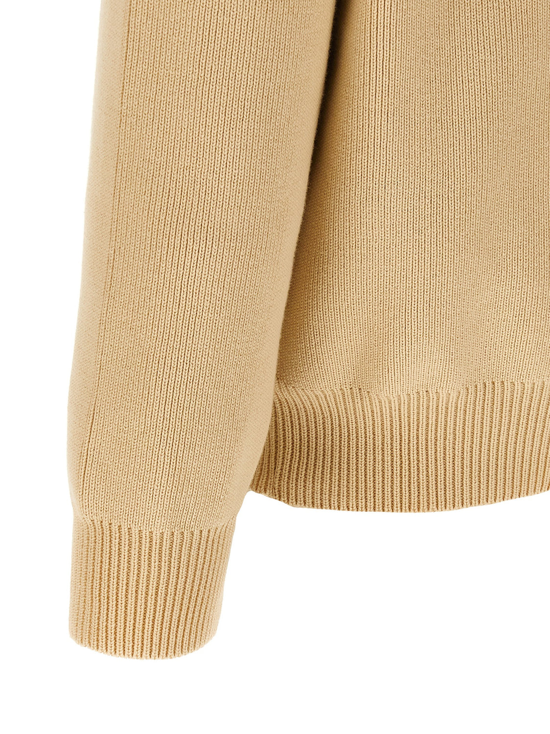 Beige Cotton Cardigan