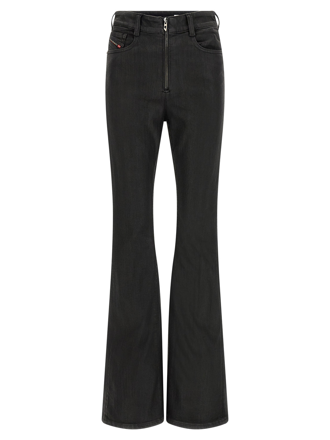Black Cotton Slim Fit Jeans