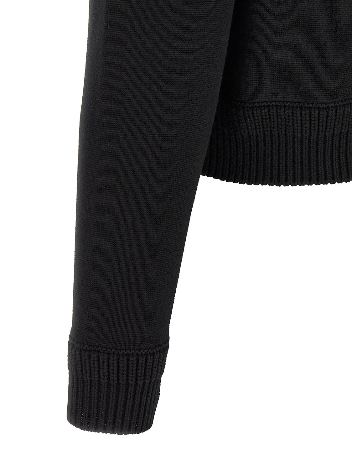 Black Polyamide Cardigan