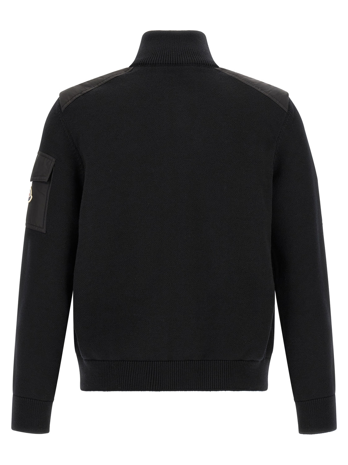 Black Polyamide Cardigan