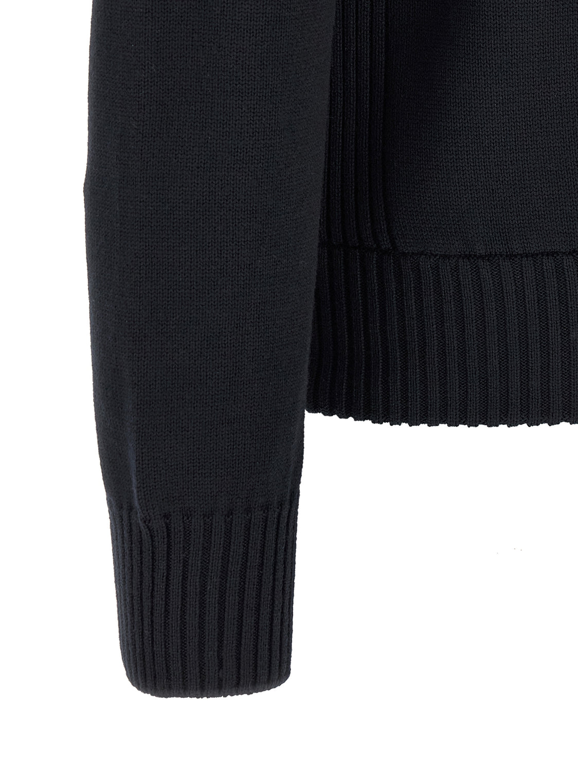 Blue Polyester Cardigan