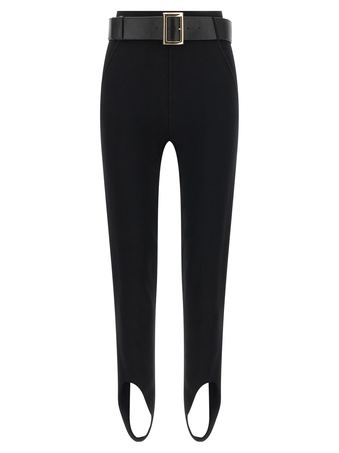 Black Viscose Leggings