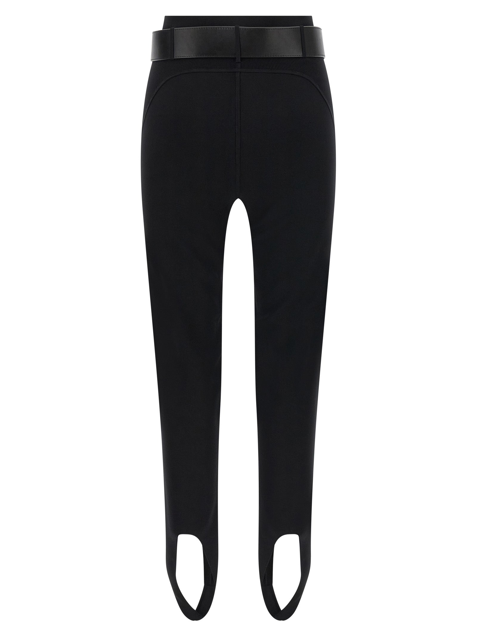Black Viscose Leggings