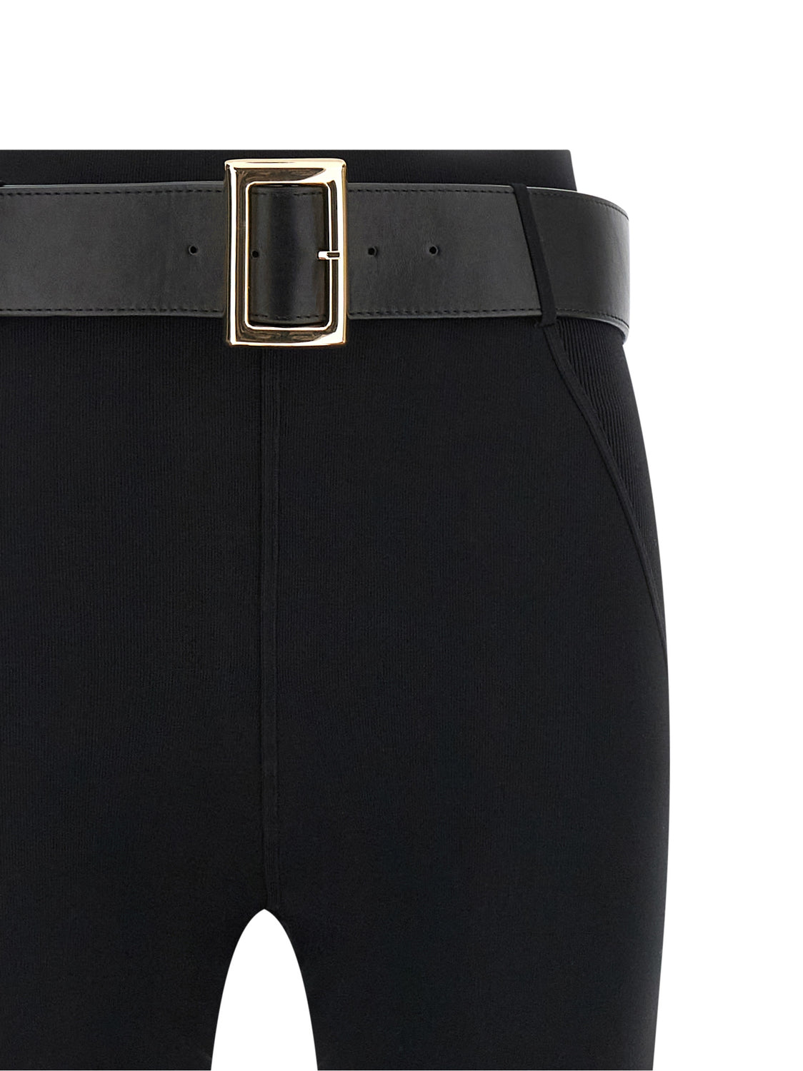 Black Viscose Leggings