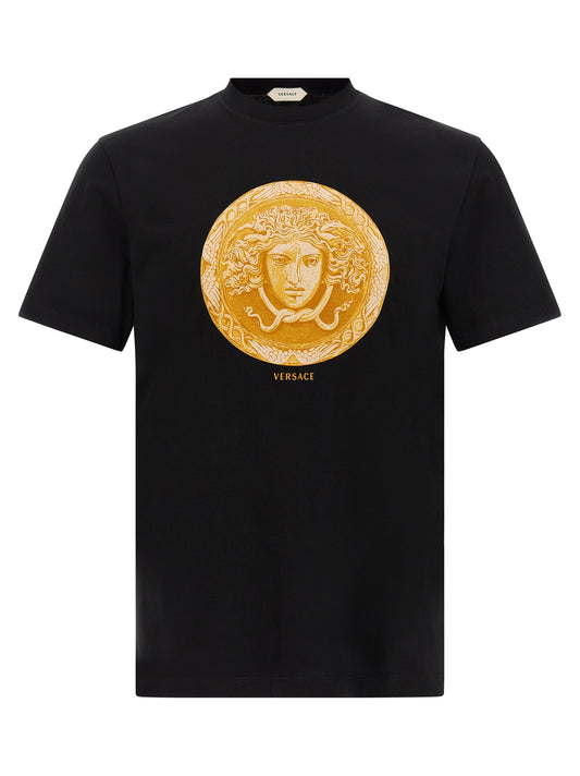 Black Cotton T-Shirt