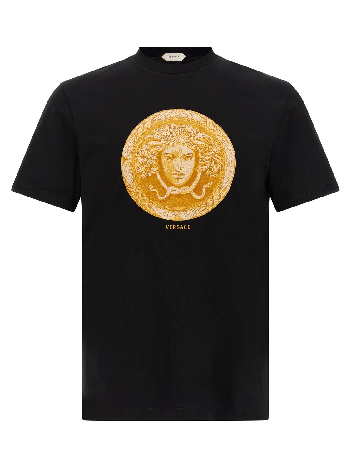Black Cotton T-Shirt