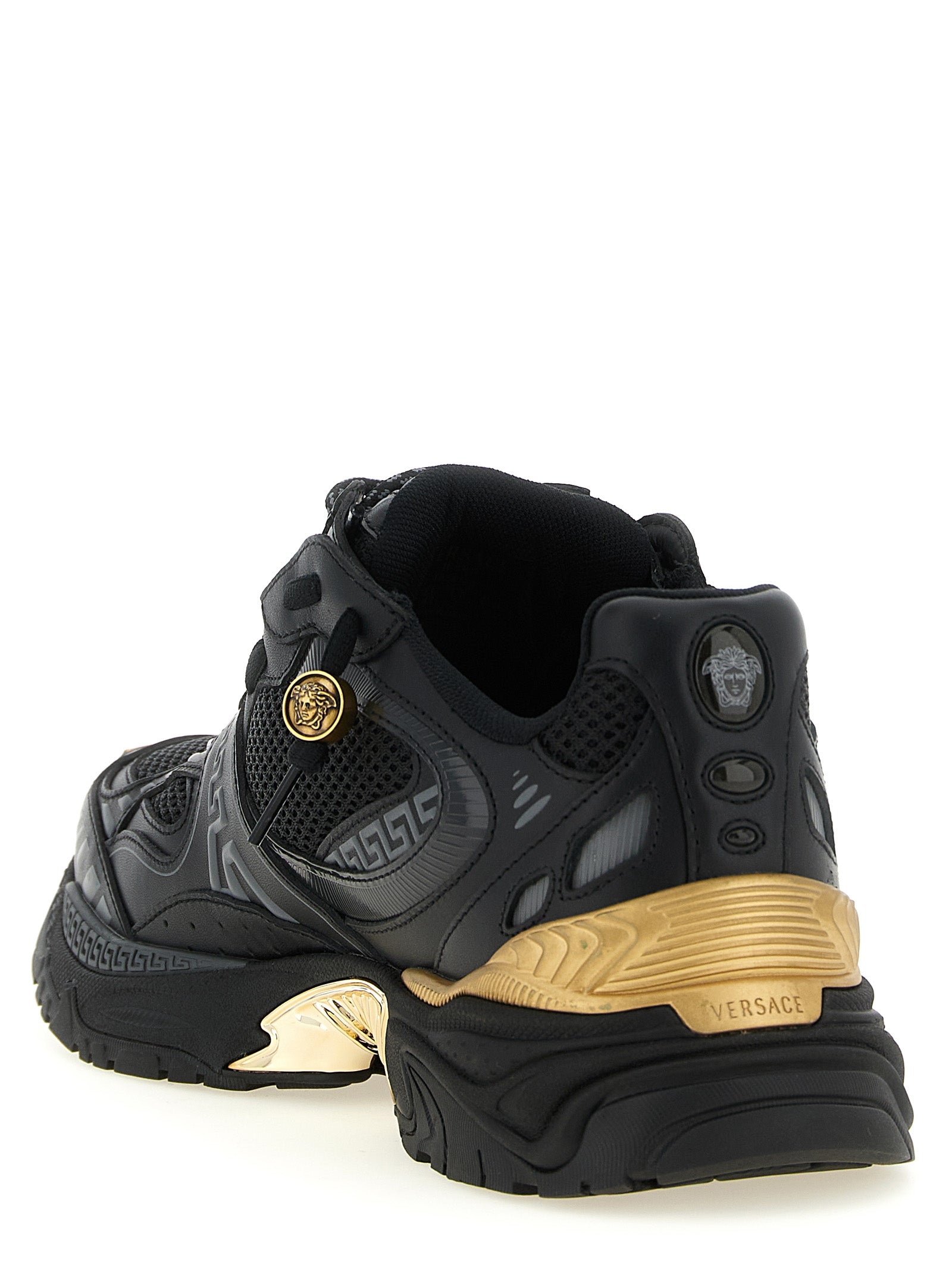 Multicolor Calfskin Athletic Sneakers