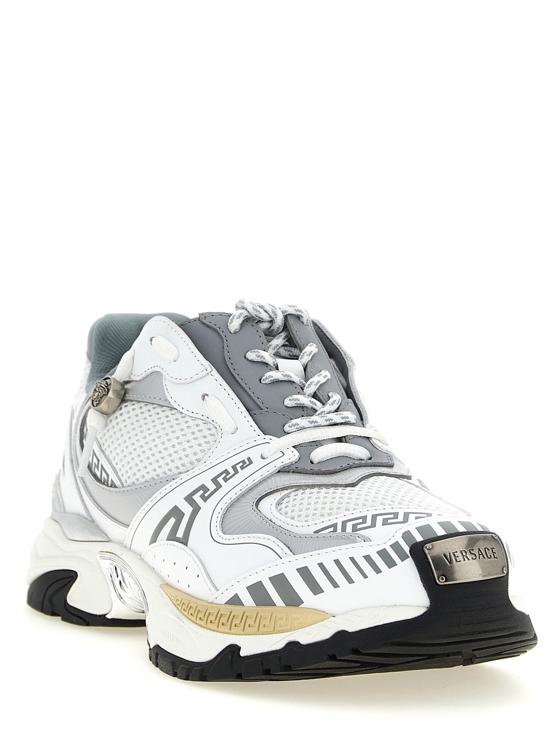 Multicolor Calfskin Chunky Sneakers
