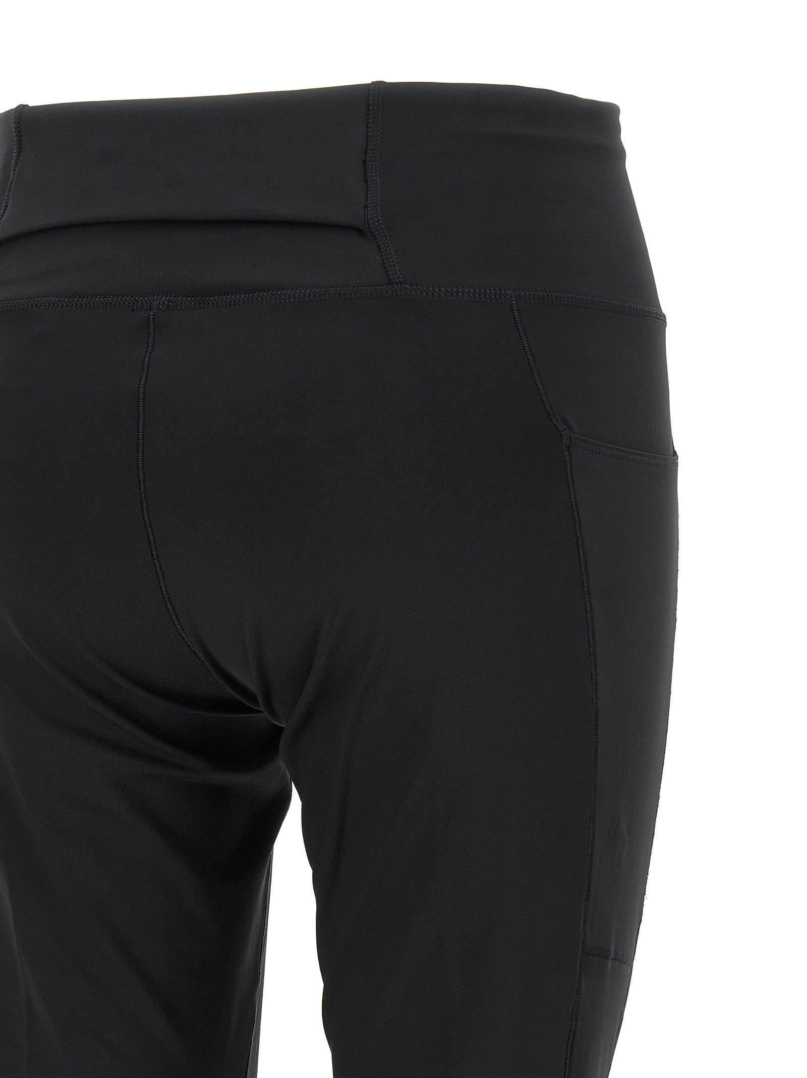 Black Recycled Polyester Leggings