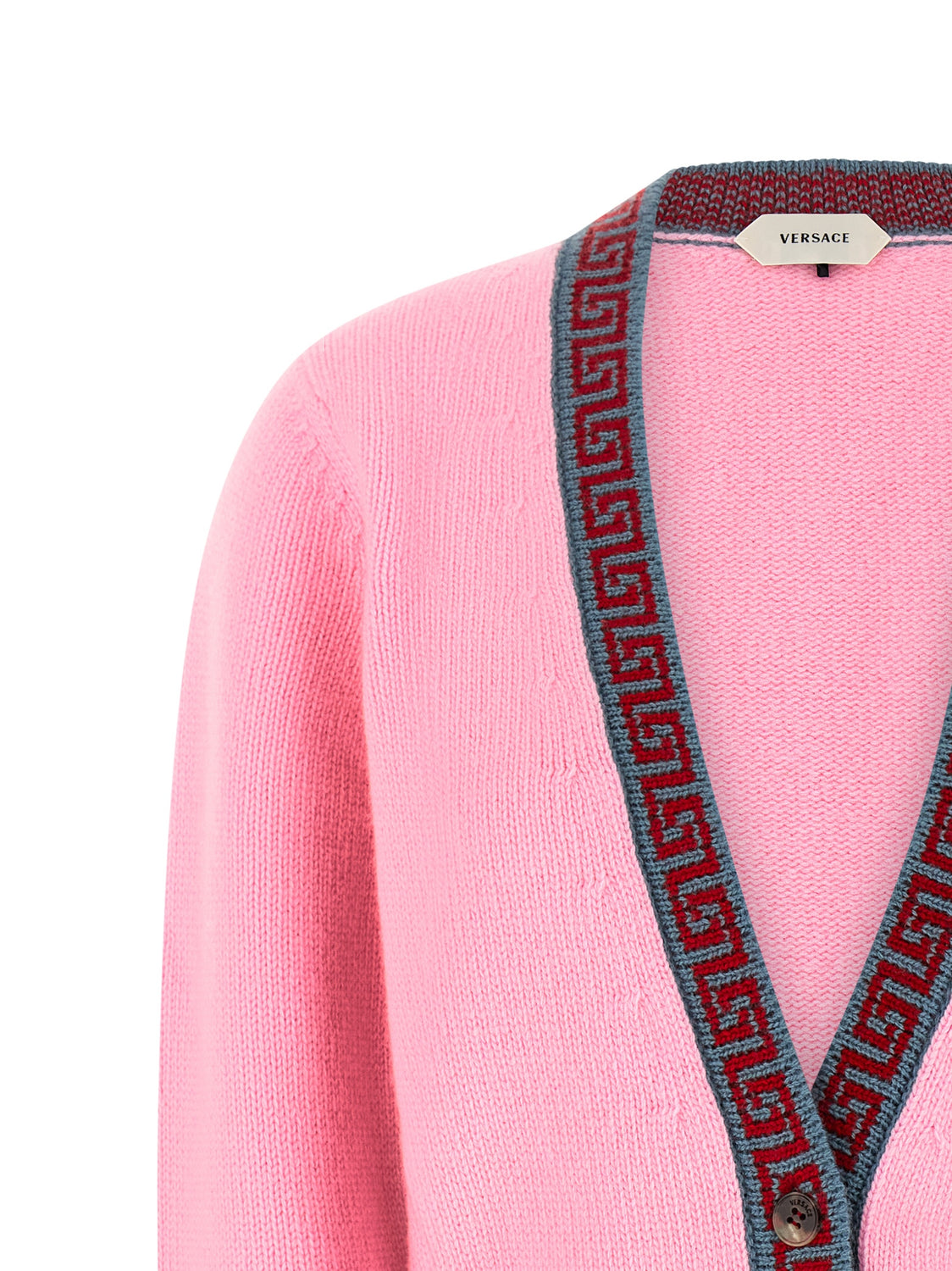 Multicolor Virgin Wool Cardigan