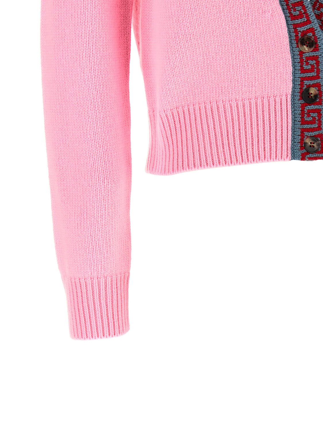 Multicolor Virgin Wool Cardigan