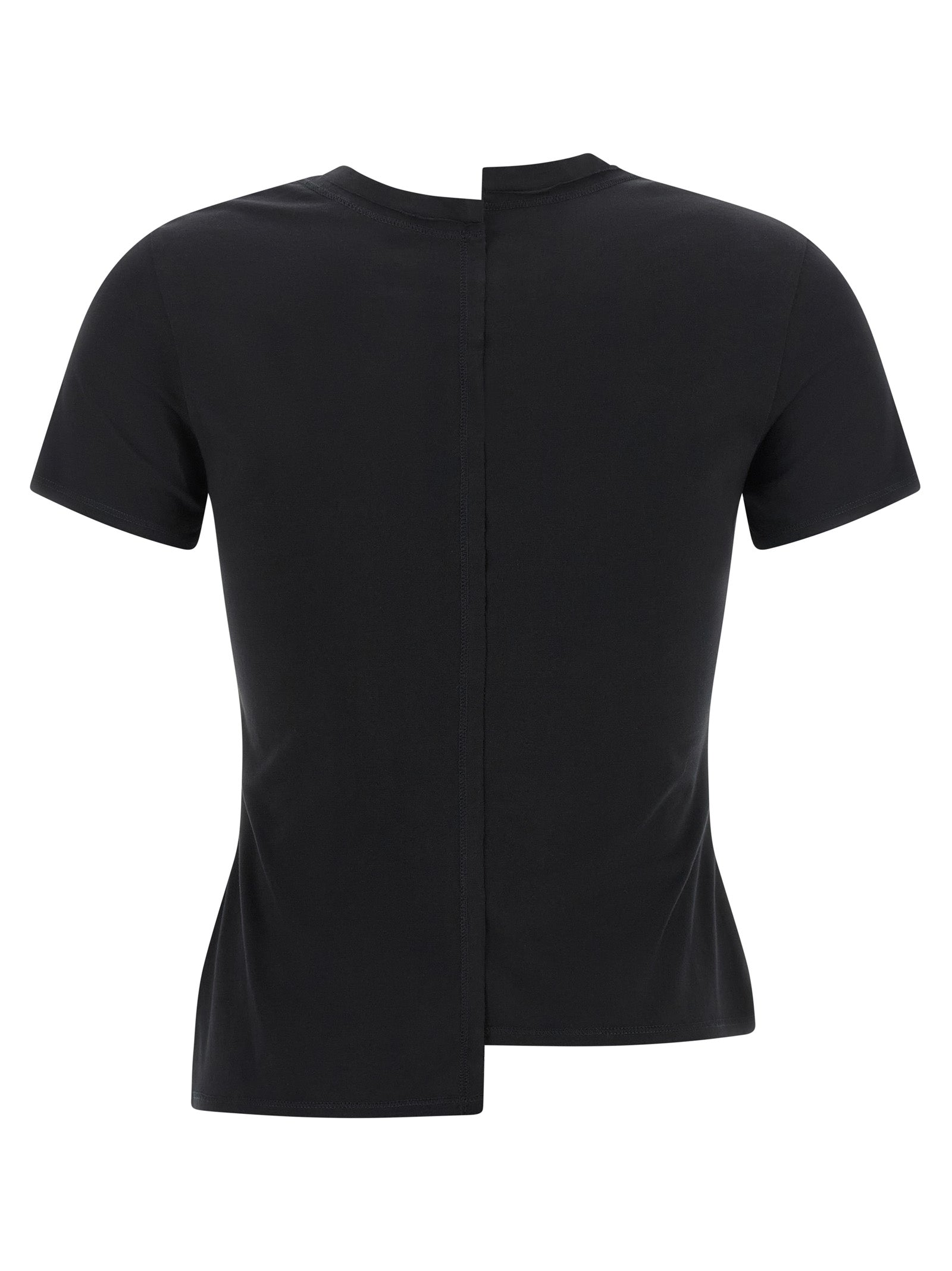 Black Cotton T-Shirt