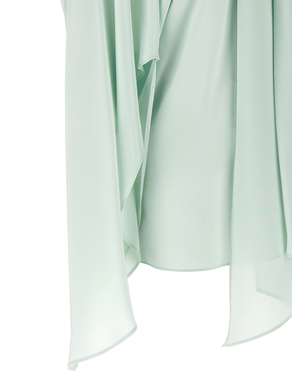 Bicolor Silk Blouse