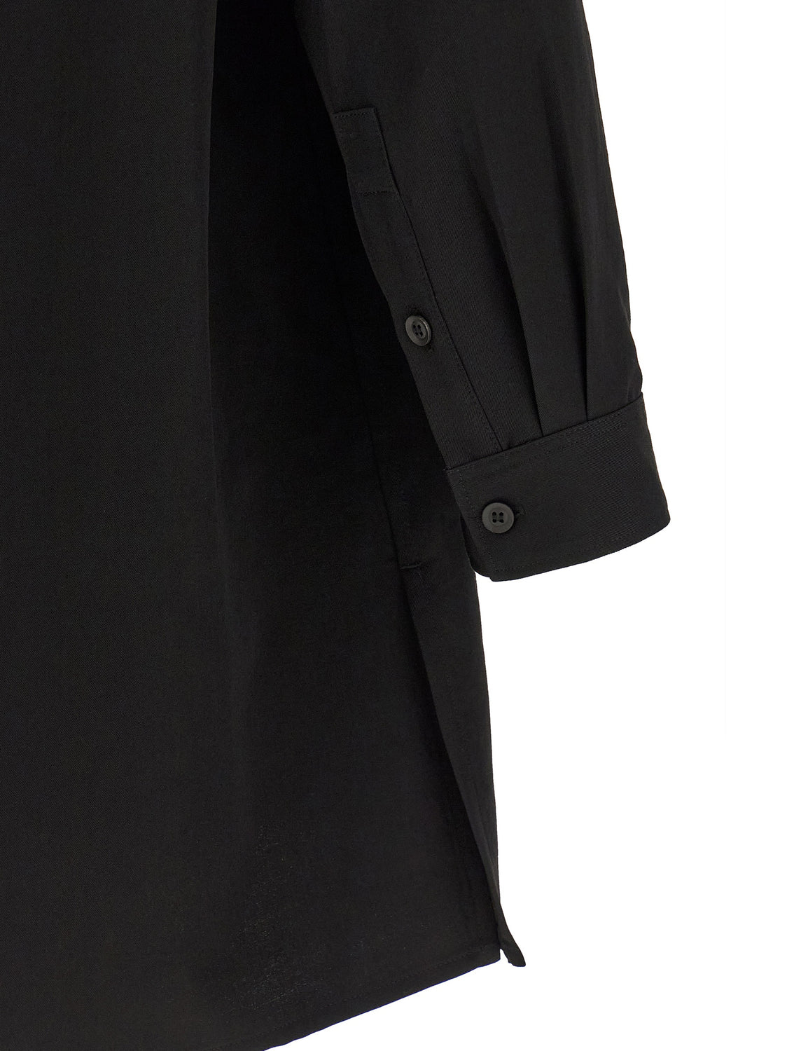 Black Wool Blouse