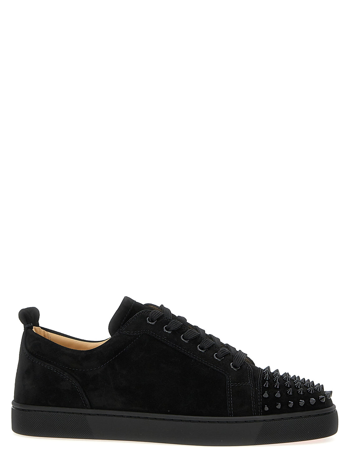 Black Calfskin Chunky Sneakers