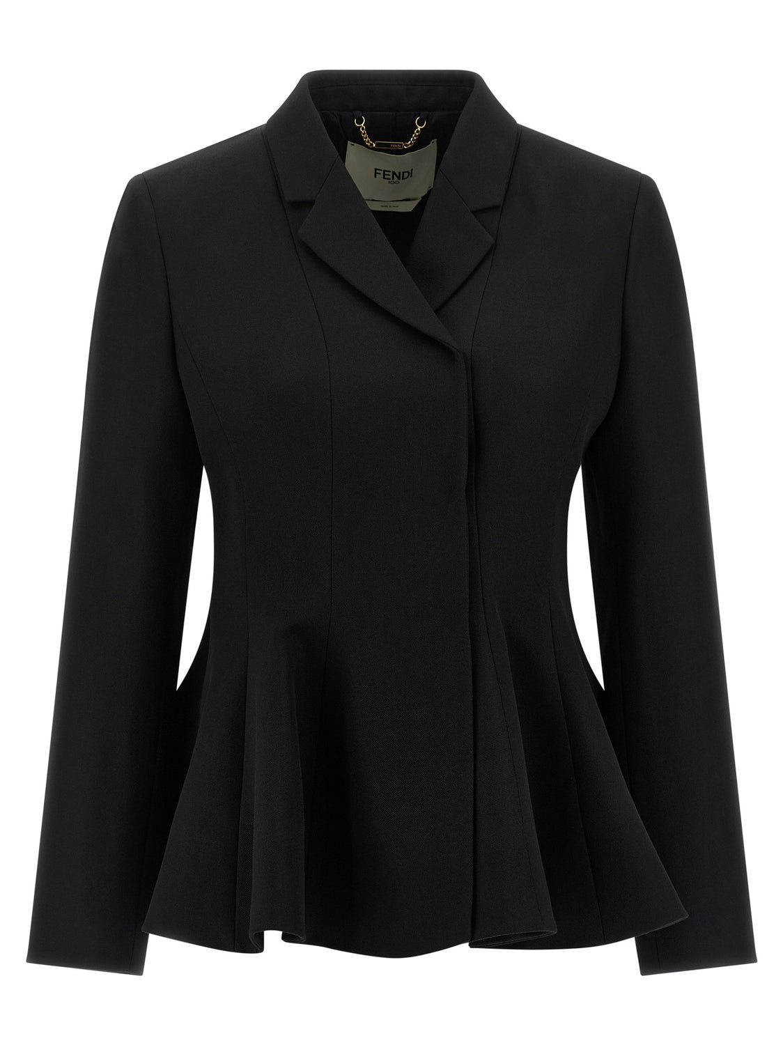 Black Virgin Wool Blazer