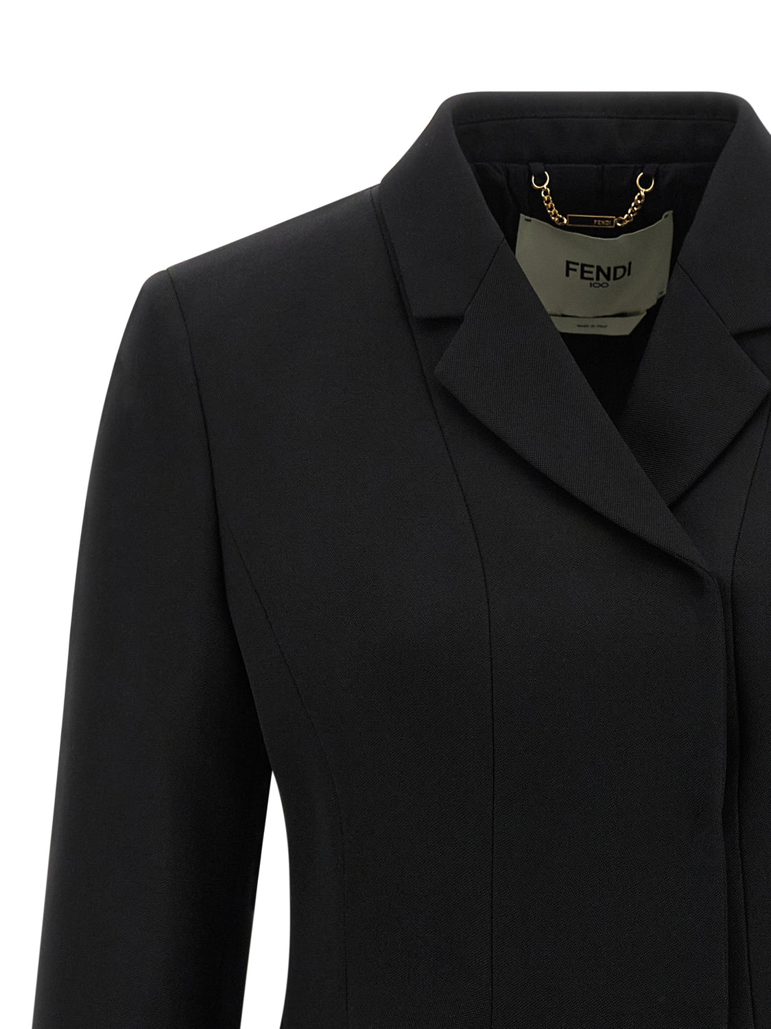 Black Virgin Wool Blazer