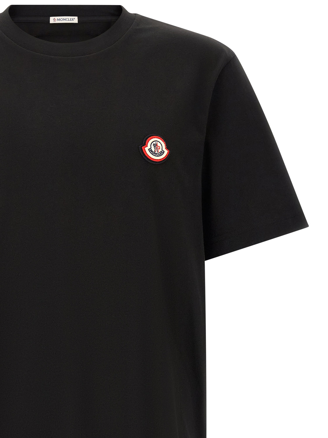 Black Cotton T-Shirt