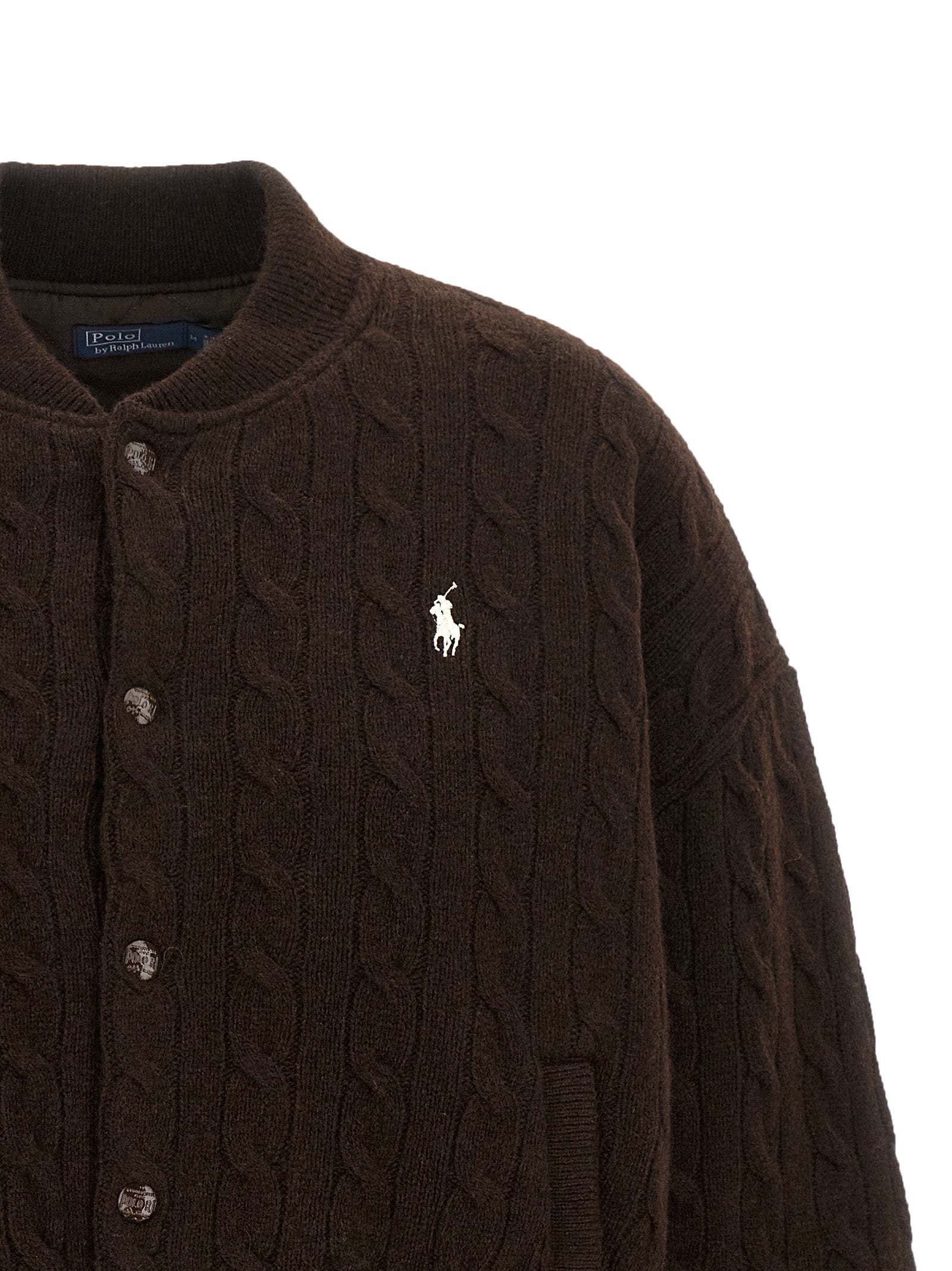Brown Wool Bomber