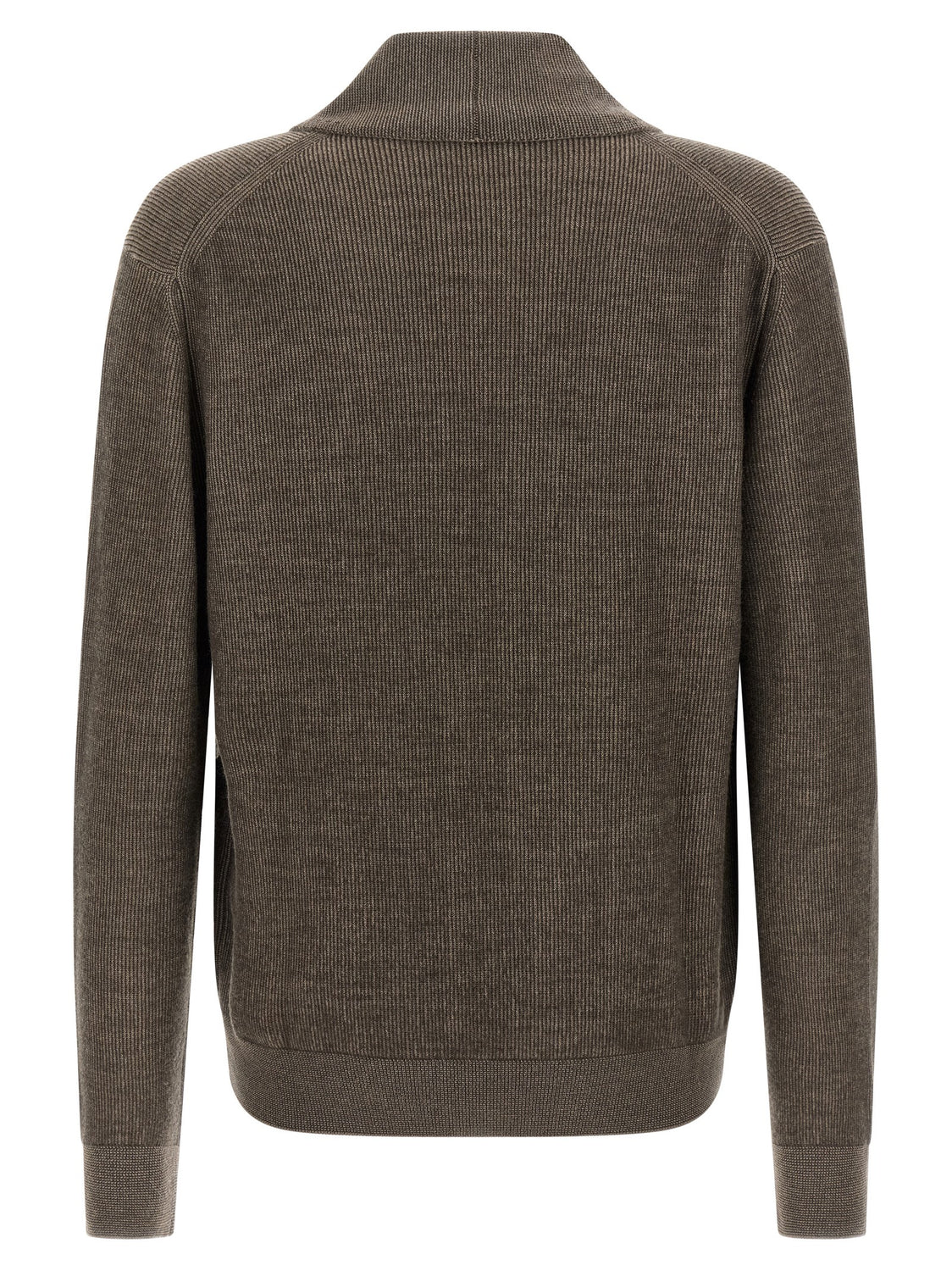 Brown Cashmere Cardigan