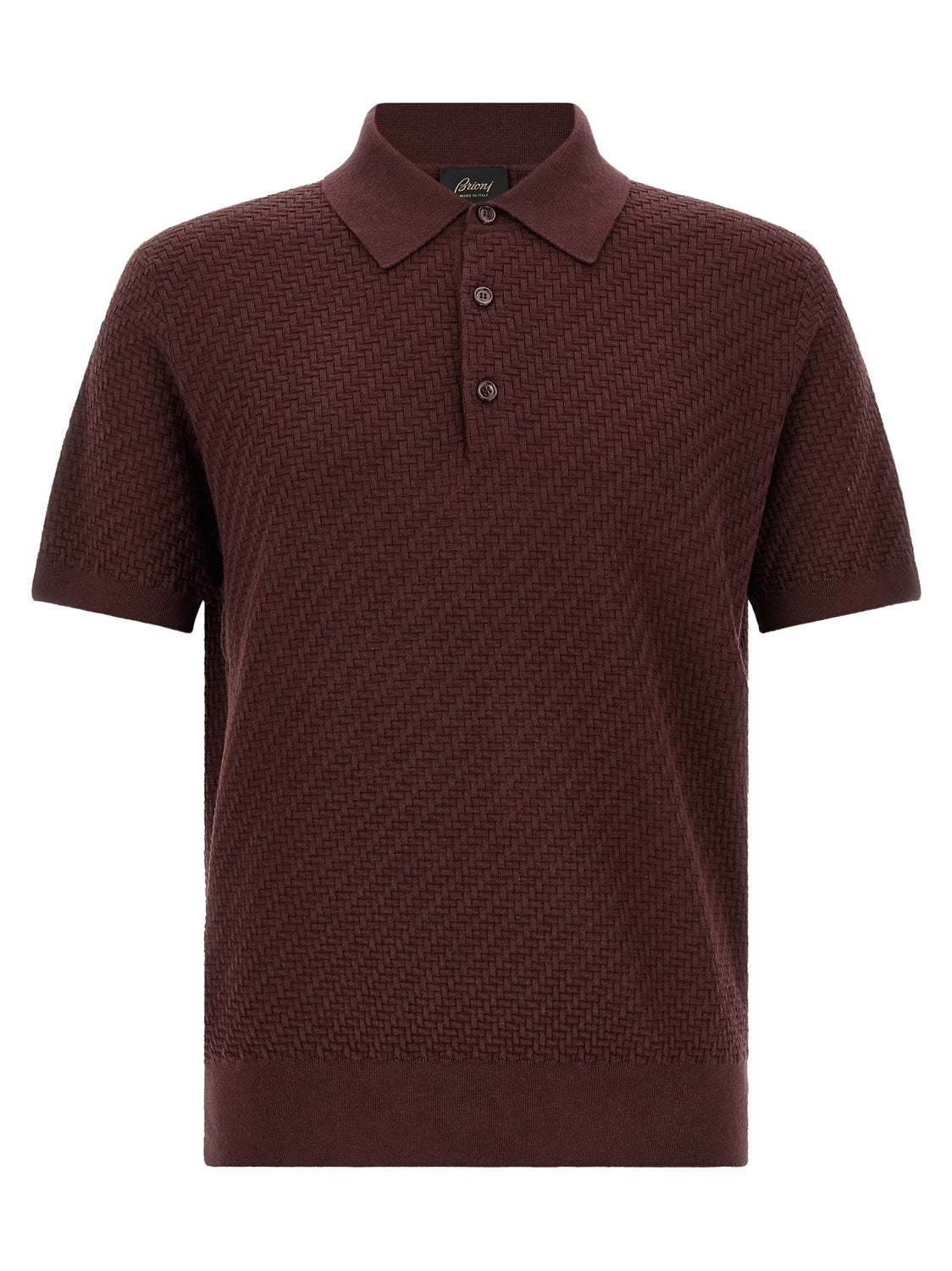 Purple Cotton Polo Shirt